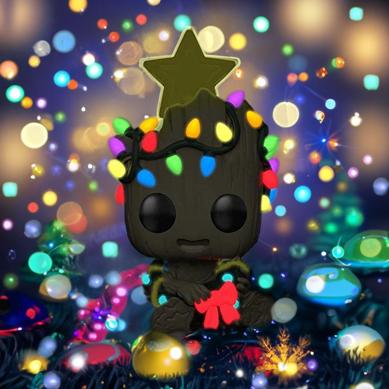 Light Up Your Collection with Groot Holiday Funko Pop and PPJoe Protectors - PPJoe Pop Protectors