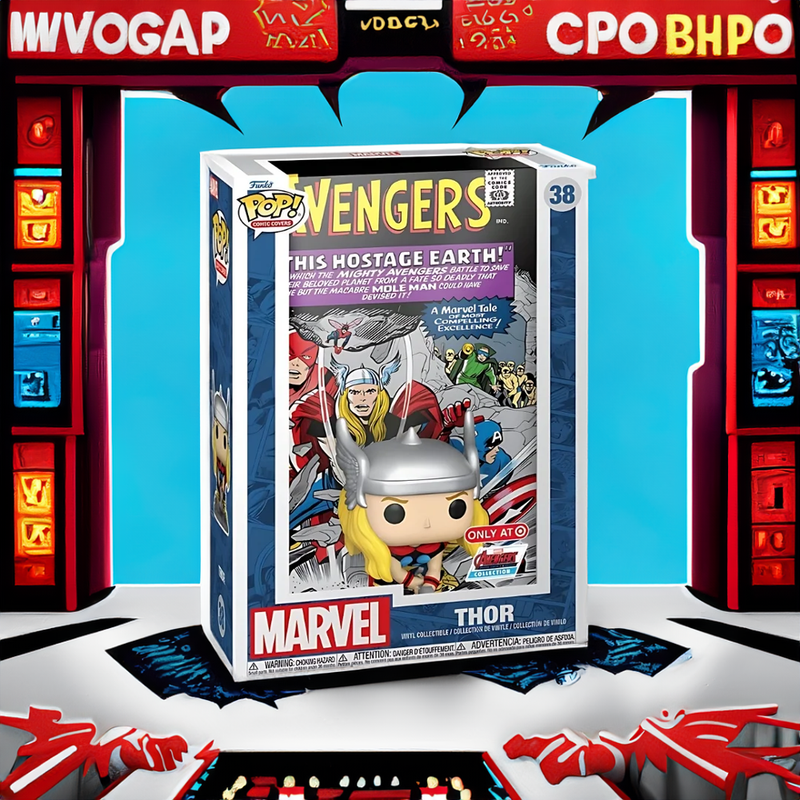 2023 Thor Funko Pop! Comic Cover: A Stunning Collector's Marvel Tribute Ready to Grace Your Collection - PPJoe Pop Protectors
