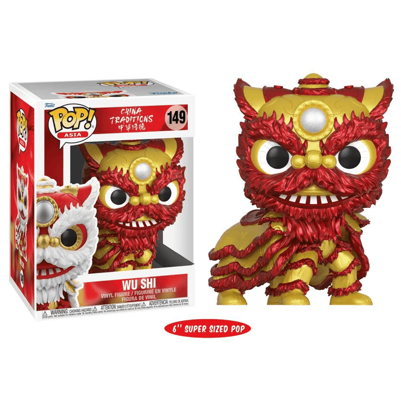 PRE-ORDER: Funko POP Exclusive China Traditions - Wu Chi Pop Asia Limited Edition - PPJoe Pop Protectors